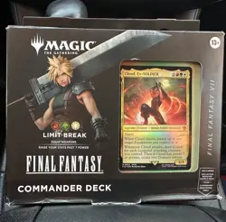 MtG Magic Gathering Final Fantasy VII Commander Deck Limit Break NEW/SEALED - Image 1