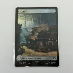 Plains 0295 Final Fantasy Foil MTG NM/M - Image 1