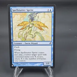 Foil - Spellstutter Sprite (Lorwyn, Common, 2007, English) MTG - Image 1