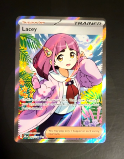 Lacey 166/142 Sv07: Stellar Crown Holo Pokemon TCG - NM - Image 1