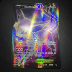 Pokemon TCG Espeon EX Holo Full Art Ultra Rare Card 117/122 XY Breakpoint - Image 4