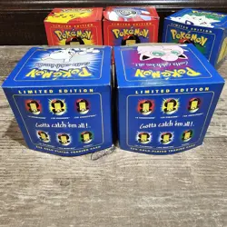 SEALED Pokemon 23K Gold Plated Cards Limited Edition Set of 5 Burger King - Image 4