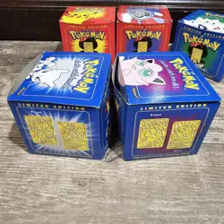 SEALED Pokemon 23K Gold Plated Cards Limited Edition Set of 5 Burger King - Image 5