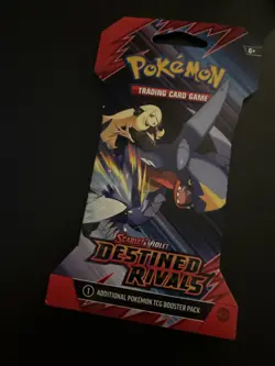 (VERY HEAVY) 33.06g Pokemon TCG Destined Rivals Booster Pack Sleeved (Sealed) ✅ - Image 2