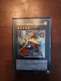 Wind-Up Arsenal Zenmaioh Secret Rare ORCS-EN098 Unlimited Near Mint Yugioh - Image 1