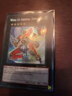 Wind-Up Arsenal Zenmaioh Secret Rare ORCS-EN098 Unlimited Near Mint Yugioh - Image 2