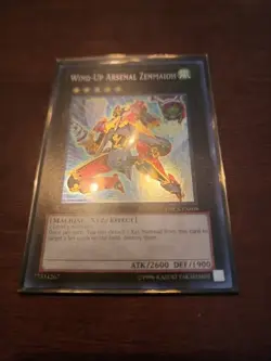Wind-Up Arsenal Zenmaioh Secret Rare ORCS-EN098 Unlimited Near Mint Yugioh - Image 3