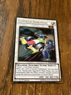 Yugioh! LP Formula Synchron - PGL2-EN088 - Gold Rare - 1st Edition Nm - Image 1