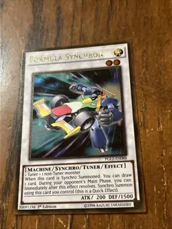 Yugioh! LP Formula Synchron - PGL2-EN088 - Gold Rare - 1st Edition Nm - Image 3