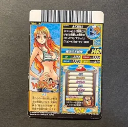 S1700 Nami TW2-03 Treasure World Japanese One Piece Carddass Card - Image 2