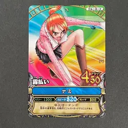 M1308 Nami C048 Japanese One Piece Berry Match Carddass Card 2008 - Image 1
