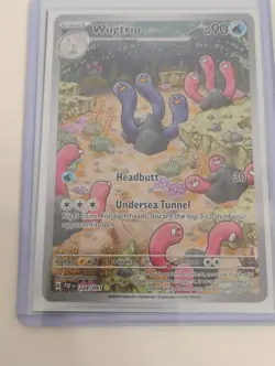 Pokemon Gold Secret Rare/Wugtrio Illustration Rare/Full Art/Rainbow Holo Cards - Image 4