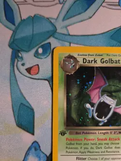 Pokemon Card Lot WOTC holo Vintage 1st Edition Holo Golbat 7/82, Neo 4 Card Lot - Image 4
