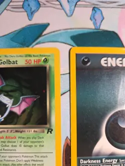Pokemon Card Lot WOTC holo Vintage 1st Edition Holo Golbat 7/82, Neo 4 Card Lot - Image 5