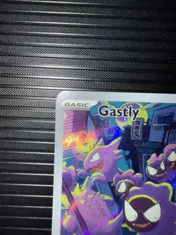 Pokemon TCG Gastly Illustration Rare IR Holo Card 177/162 Temporal Forces NM - Image 3