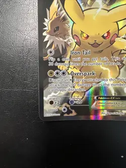 Pikachu EX XY124 Promo Card Pokemon Card NM B - Image 5