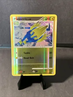 Pokemon TCG Manectric Reverse Holo 44/99 AR Arceus LP Rare Card!! - Image 1