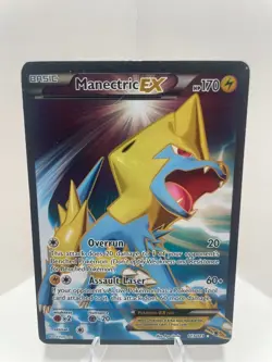 Pokemon TCG Card XY Phantom Forces Manectric EX 113/119 - Image 1