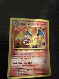 Pokemon TCG Evolutions 2016 Holo Rare Charizard Card 11/108 Free Shipping - Image 1