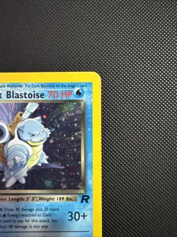 Pokemon TCG Dark Blastoise Holo Rare Card 3/82 LP/MP Condition #11 - Image 4