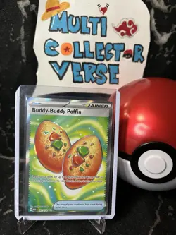Buddy-Buddy Poffin - 167/132 - Ultra Rare - Mega Evolution - NM/M - Pokemon Card - Image 2