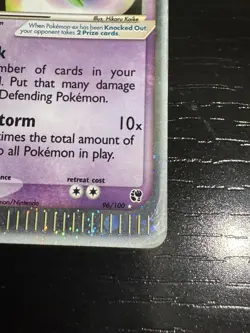 Pokemon Gardevoir EX Sandstorm Holo Rare Card 96/100 HP & Damage - Image 5