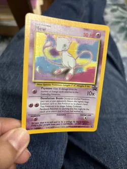 Pokemon Mew TCG Black Star Promos Card 9 Holo Promo - Image 2