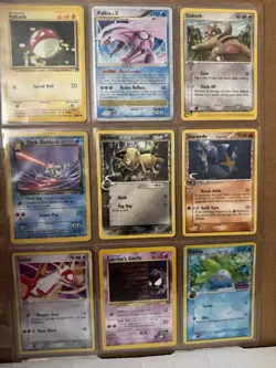 Vintage Pokemon Card Binder - 153 Total - 51 Holos - All MP-, HP, or DMG - Image 1