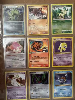 Vintage Pokemon Card Binder - 153 Total - 51 Holos - All MP-, HP, or DMG - Image 2