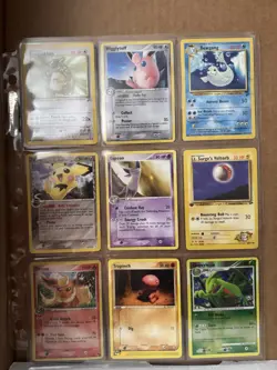 Vintage Pokemon Card Binder - 153 Total - 51 Holos - All MP-, HP, or DMG - Image 3