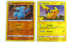 lot of 2 Promo Pokemon cards Pikachu swsh039 & phanpy SWSH117 - Image 1