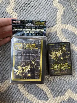 Yu-Gi-Oh! Golden Duelist Collection Card Case Deck Box sealed 50 Sleeves Konami - Image 5