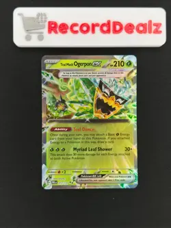 Pokemon Card | Teal Mask Ogerpon ex 012/131 | 2025 SV: Prismatic Evolutions - Image 1
