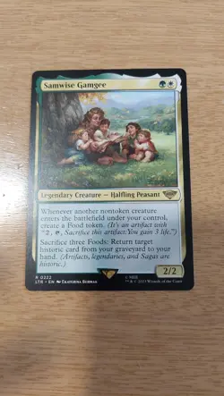 Samwise Gamgee (222) Magic the Gathering card - Image 2