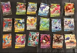 Pokemon V Lot Of 18 Cards (6123317) - Image 1