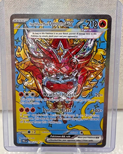 Pokemon TCG Hearthflame Mask Ogerpon EX Prismatic Evolutions Holo Card 148/131 - Image 1