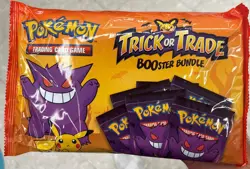 Pokemon Trick Or Treat Sealed Packages 40 cards in each- Holloween- Gangar HOLO - Image 1