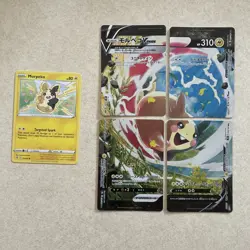 Pokemon Card Lot Morpeko V-Union Japanese +MISCUT 109/264 all NM - Image 1