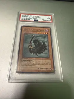 Yu-Gi-Oh! Reaper Of The Cards 2002 1st Edition Rare # LOB-071 PSA 9 - Image 1