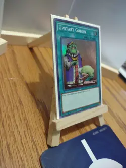 Yu-Gi-Oh Card Upstart Goblin SESL-EN043 Super Rare Collectable Trading Game Item - Image 3