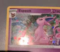 2-Pokemon Espeon-Cosmos-SWSH174 Black Star Promo-Holo-2 Card Lot-Super Nice - Image 4