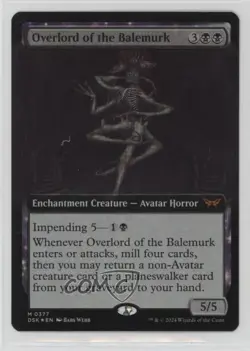 Overlord of the Balemurk (Borderless) Foil Magic: Duskmourn: House Horror Base - Image 1