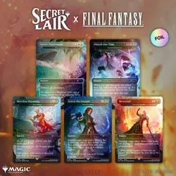 MTG Secret Lair x FINAL FANTASY COMPLETE FOIL SET ENGLISH Ver, PRESALE - Image 1