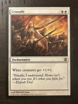 MTG Crusade Duel Decks: Elspeth vs Tezzeret 27/79 LP Rare! - Image 1