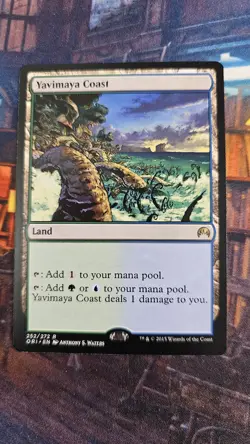 4 X Yavimaya Coast Magic Origins Regular - Image 2