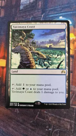 4 X Yavimaya Coast Magic Origins Regular - Image 4