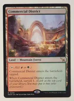 MTG - Commercial District - MKM 0259 - Murders at Karlov Manor - Rare - Magic - Image 1