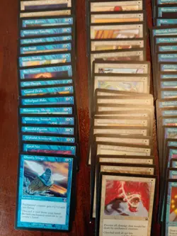 Vintage 1990 MTG Collection EDH Commander 200 Total Unplayed Magic the Gathering - Image 3