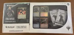 New Sealed Magic The Gathering Final Fantasy Commander Kit Limit Break Cloud - Image 1