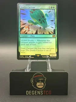 Jumbo Cactuar 0191 Final Fantasy Foil MTG - Image 1